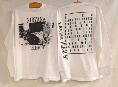 Camicia nirvana bleach vintage - nirvana,