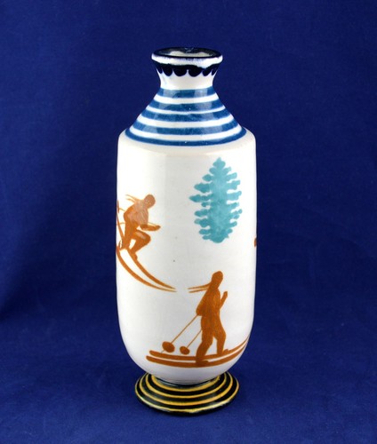 Vaso tondo vintage art - decò,
