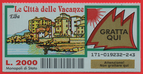 Gratta vinci lotteria - gratta,