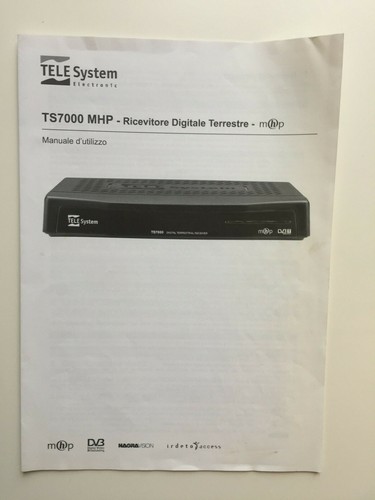 Manuale utilizzo tele - d'utilizzo, system