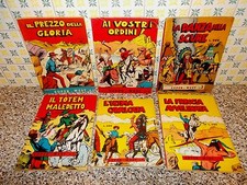 COLLANA SUPER WEST SERIE COMPLETA 1-2-3-4-5-6 DNP 1968 OTTIMA ORIG+VENDITA SFUSI