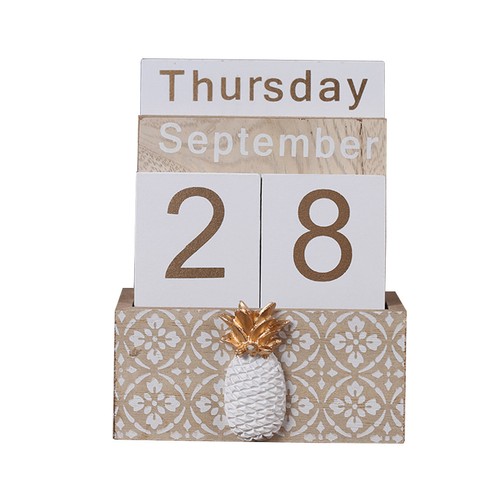 Calendario legno 1pc - legno,