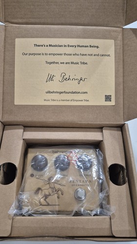 Pedale overdrive behringer - pedale,