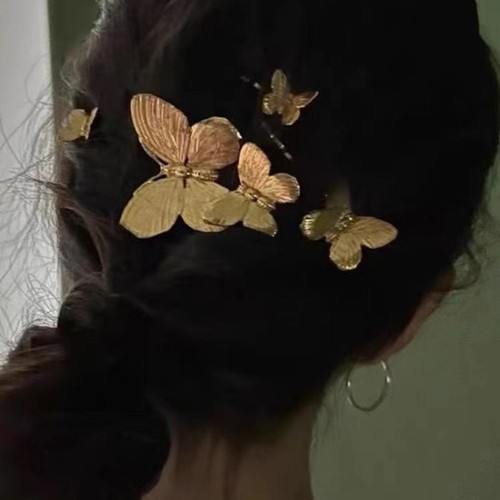 Fermaglio per capelli farfalla