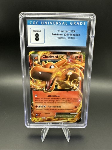 Cgc charizard 11 106 - cgc, 11/106