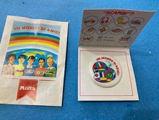 SPILLA UN MONDO DI AMICI AMERICAN SYSTEM MOTTA vINTAGE ANNI '80 .