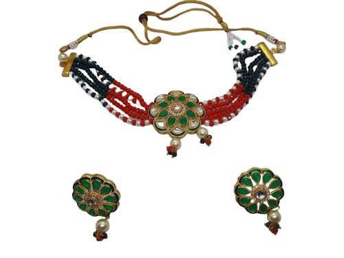 Set collare chokar - , kundan