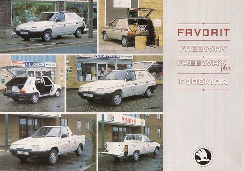 Skoda favorit freeway - skoda, &