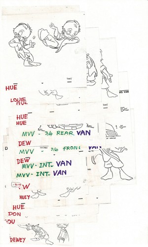 Quack pack disney - pack, produzione