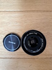 Konica Hexanon AR 28mm f/ 3,5  obiettivo grandangolare - usato come nuovo 
