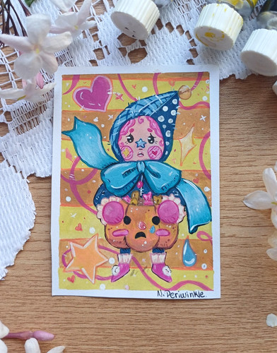 Aceo quadro originale x - originale,