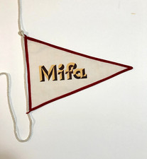 Vecchio gagliardetto bici, bici d'epoca Mifa