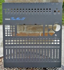YAMAHA PROMIX 01 - METAL TOP PANEL   ** USED, GOOD CONDITION **