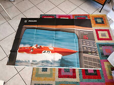 MANIFESTO 140 X 200 TV COLOR PHILIPS 4F ANNI 70
