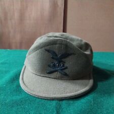 Cappello Militare-EI-NORVEGESE con fregio in plastica nero con numero Reggimento