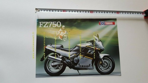 Yamaha 750 1988 depliant - fz,