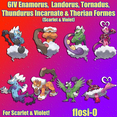 6iv shiny enamorus - enamorus, landorus