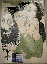 TOGO (MIGNECO) LITOGRAFIA LA LUCERTOLA ESEMPLARE N. 47 MISURE 50X70 CM TEC. LITO