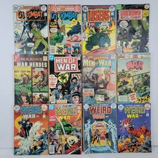Lotto 12 fumetti di guerra