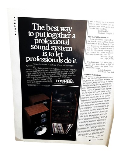Toshiba sound system - sound, 55