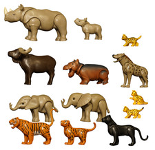 Playmobil animali selvatici a scelta safari zoo Africa Asia Australia animali selvatici
