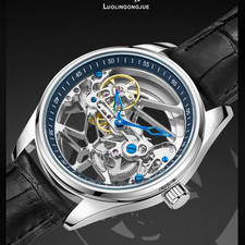 Orologio Uomo Scheletro Ponte