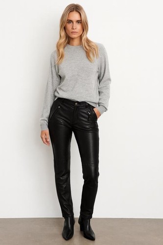 Pantalone donna gestuz pelle - donna,