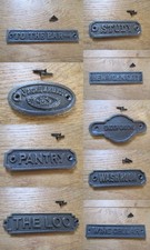 Insegna rustica in ferro