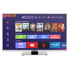 Selfsat SMART TV LED 1260 60 cm 24" Frameless DVB-S2/C/T2 con Wi-Fi Bluetooth