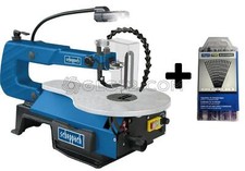 TRAFORO OSCILLANTE SCHEPPACH SD1600V SEGHETTO SEGA DA LEGNO + KIT 60 LAME