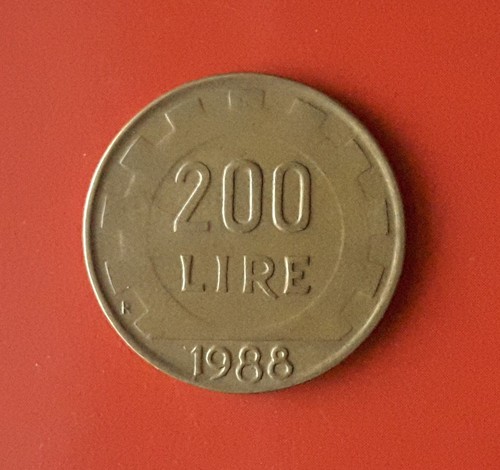 200 lire 1988 - lire, false