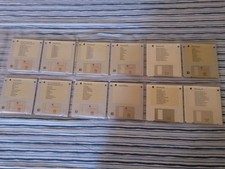 Lotto di 14 Floppy Disk for Vintage Apple Macintosh Non Testati