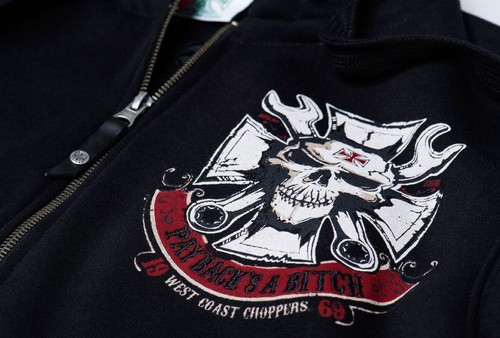 West coast choppers felpa - coast,