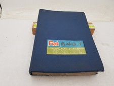 Manuale officina Fiat 643 T autocarro camion catalogo dei ricambi edizione 1967