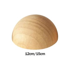 Mezza sfera di legno