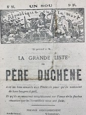 Anarchie 1871 Commune de Paris Courbet Gentilini Durassier Considérant Ferry