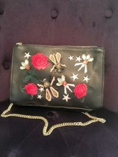 Zara Borsa Ricamata Ape e Rosa