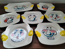 GIGLIO LA CASTELLANA 1 PIATTO MATTO PIATTONE TIPO TAZZE PAZZE VINTAGE LEGGI