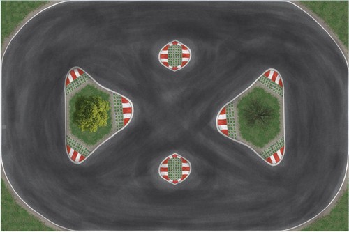 Pista corsa per turbo - corsa,