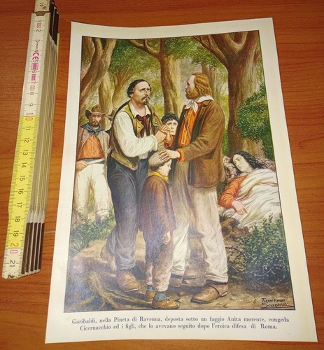 Garibaldi nella pineta - nella, di