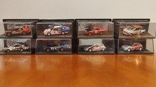 Lotto di 8 modellini Rally da collezione in scala 1:43