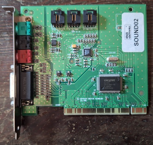 Scheda audio creative pci - scheda,