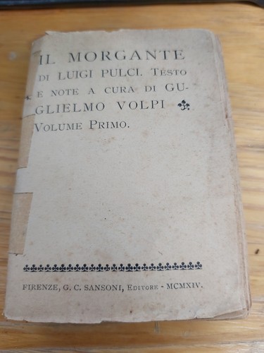Morgante luigi pulci - morgante,