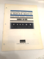Amplificatore Sansui AU-505