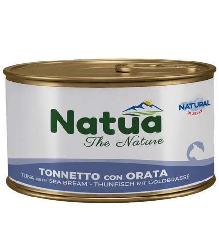 Natua gatto lattina 85gr - natua,