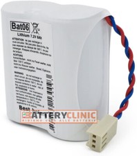 BATTERIA LITIO COMPATIBILE BAT06 LOGISTY 7,2V 6 AH Daitem, Hager