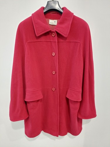 Cappotto donna lana rosso - cappotto,