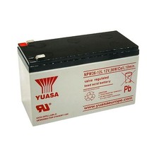 YUASA NPW36-12L Batteria ermetica al piombo 12V 7Ah equivalente Fiamm 12FGH36
