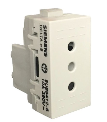 Presa 10a 250v bianca - bianca,