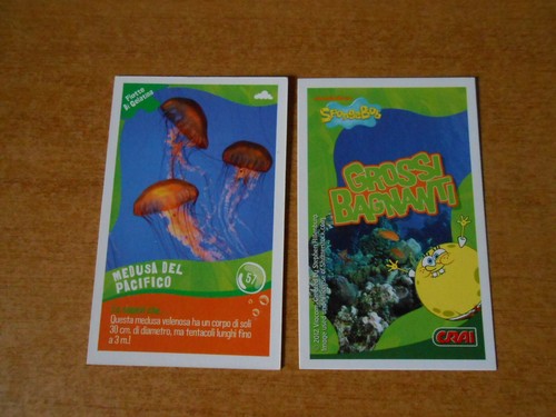 Figurina card spongebob crai - spongebob,